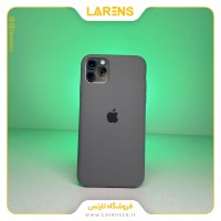 کاور سیلیکون ایفون 11 پرو مکس کد 15 - رنگ Dark Gray